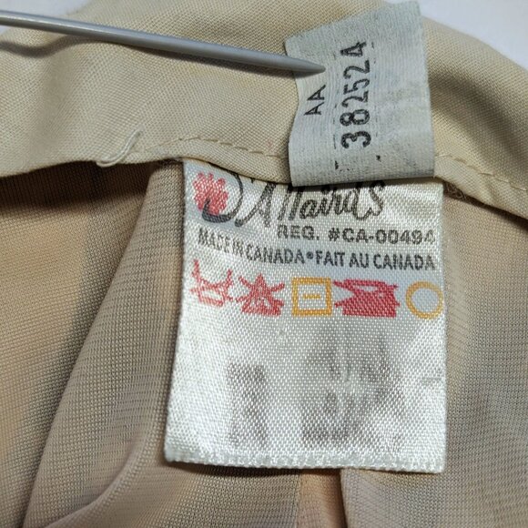 Vintage 60’s 70’s D'Allaird's Wool Maxi Pencil Skirt Lined Union Label Size 10 - Picture 10 of 10